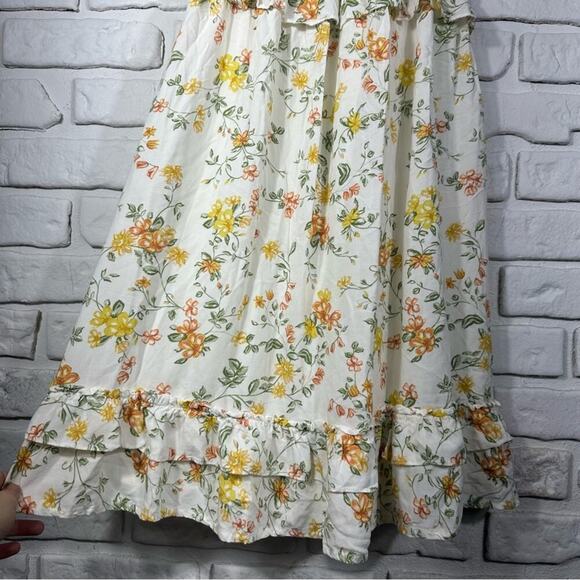 Lost + Wander Big Escape Floral Tiered Maxi Dress Size XS - Picture 11 of 15